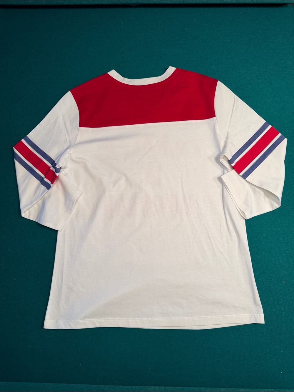 Harley-Davidson White Red & Blue Team Jersey Top - Picture 3 of 3